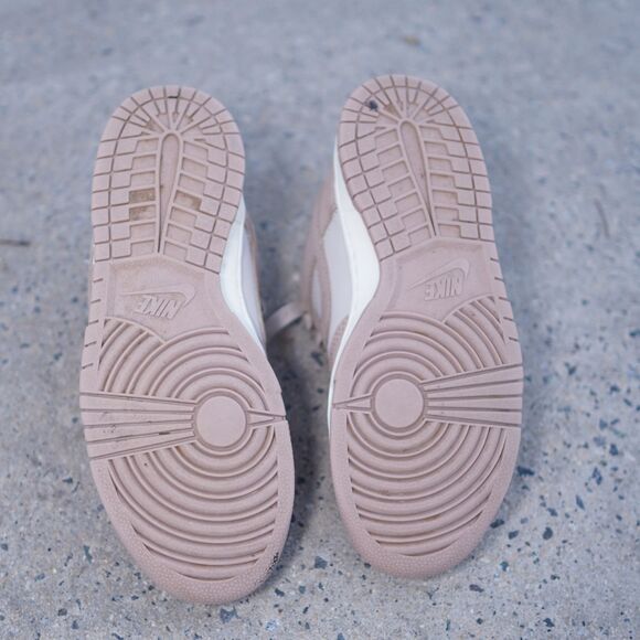 Nike Dunk Low Sandrift Hemp Sail W7 Leather Suede Beige Sneaker FD0873-126 - Picture 6 of 10